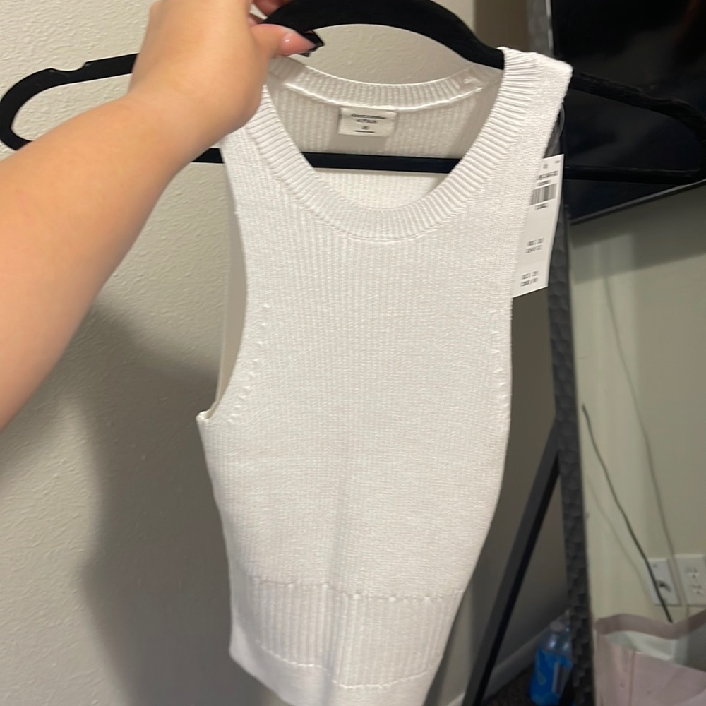 Nee with tags Xs white womens top